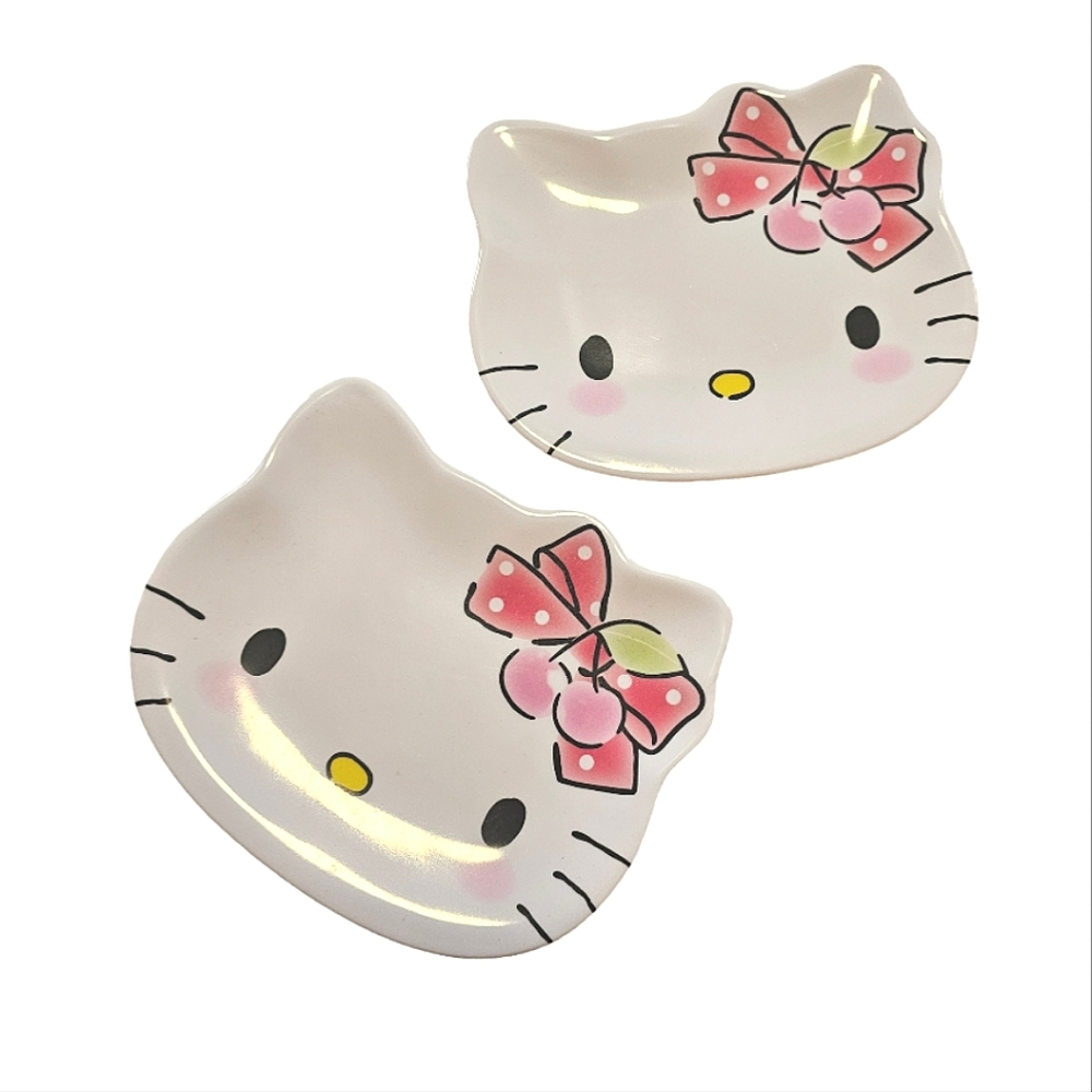 SANRIO Hello Kitty Trinket Plate Set of 2